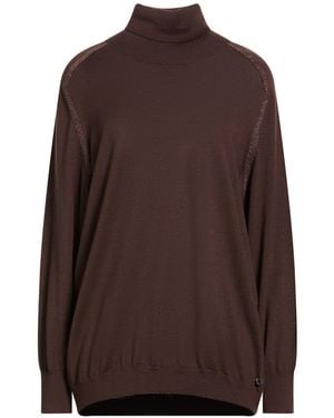 Xandres Turtleneck Merino Wool - Brown