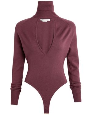 ALESSANDRO VIGILANTE Bodysuit - Purple