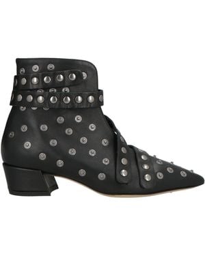 ALCHIMIA Napoli Ankle Boots Leather - Black