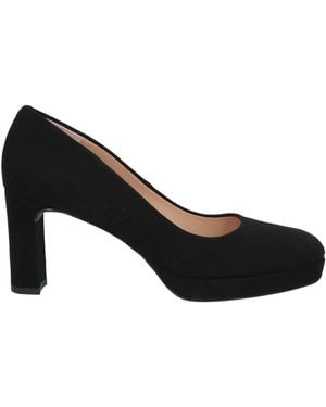 Unisa Court Shoes Kidskin - Black