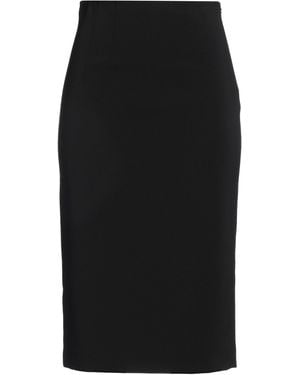 Patrizia Pepe Midi Skirt - Black