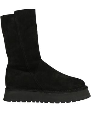 Y's Yohji Yamamoto Boot Leather - Black