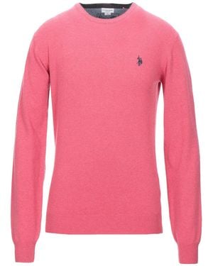 U.S. POLO ASSN. U..Polo Assn. Pullover - Rosa