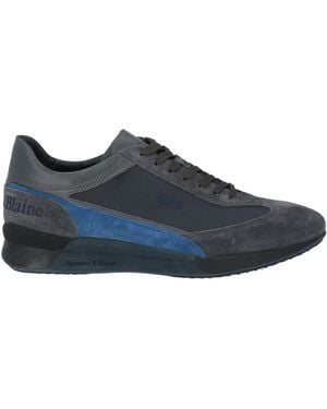 Harmont & Blaine Sneakers Leather, Textile Fibers - Blue