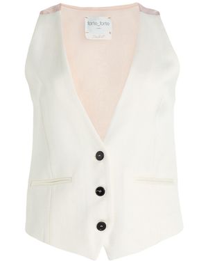 forte_forte Waistcoat - White