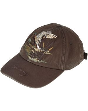 Burberry Khaki Hat Cotton - Brown