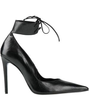 Aniye By Court Shoes Textile Fibres - Black