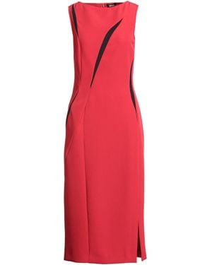 Just Cavalli Midi Dresses - Red