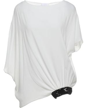 Cristinaeffe Top Triacetate, Silk - White