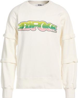 Grifoni Sweatshirt Cotton - White