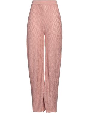 Fedeli Trousers Linen, Cotton - Pink