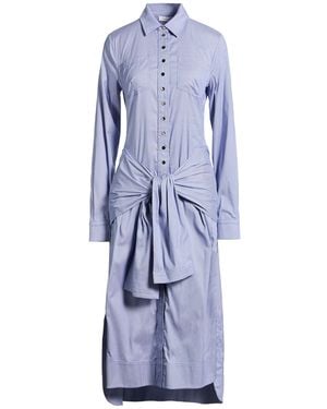 Rabanne Midi Dress Cotton, Polyamide, Elastane - Blue