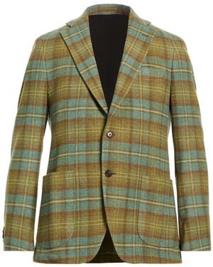 Tombolini Military Blazer Wool, Polyamide - Green