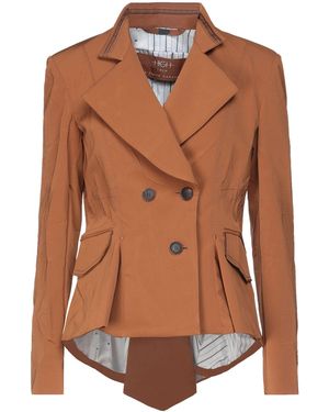 High Suit Jacket - Brown