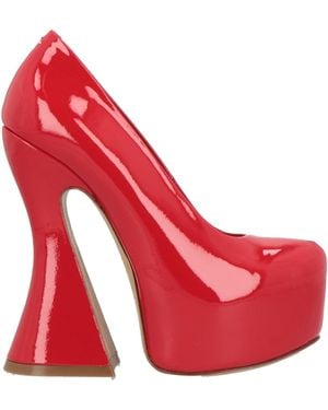 Maison Margiela Pumps Leather - Red