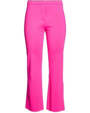 Liviana Conti Fuchsia Trousers Polyamide, Elastane - Pink