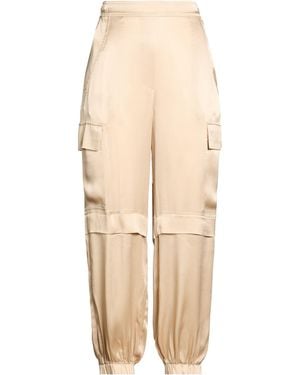 Semicouture Pants Acetate, Silk - Natural