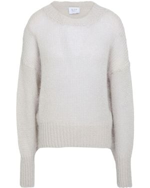 MVP WARDROBE Light Sweater Superkid Mohair, Polyamide, Merino Wool - White