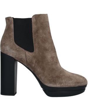 Hogan Ankle Boots Soft Leather - Brown