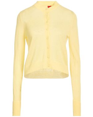 MAX&Co. Strickjacke - Gelb