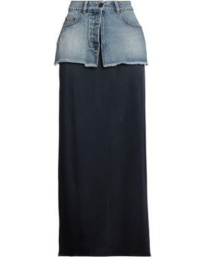 Semicouture Denim Skirt - Blue