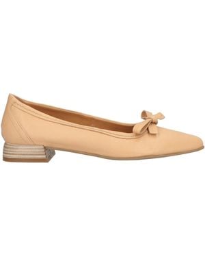 Mjus Ballet Flats Leather - Natural