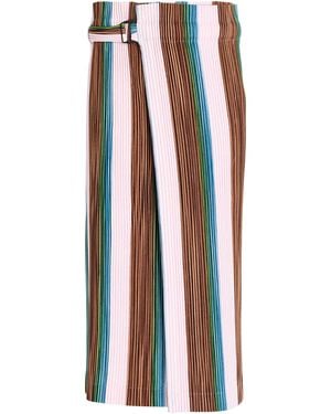 Issey Miyake Midi Skirt Polyester - White