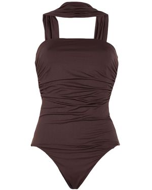 Aniye By Bodysuit Polyamide, Elastane - Brown