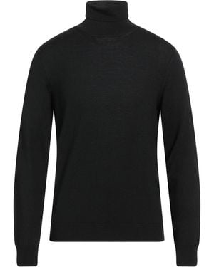 Moorer Rollkragenpullover - Schwarz