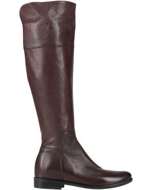 Laura Bellariva Dark Boot Leather - Brown