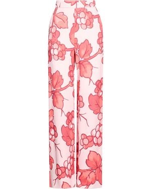 Etro Pants Viscose, Elastane - Red