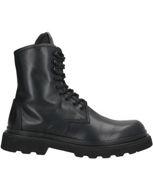 Fabi Ankle Boots Leather - Black