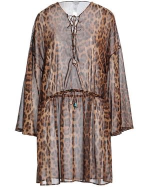 La Perla Mini Dress Polyester - Brown