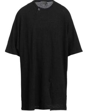 Yohji Yamamoto T-shirts - Schwarz