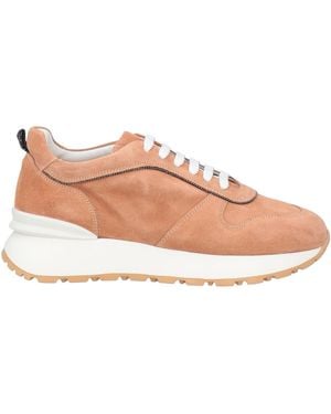 Doucal's Antique Rose Trainers Leather - Pink