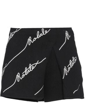 ROTATE BIRGER CHRISTENSEN Shorts & Bermuda Shorts - Black