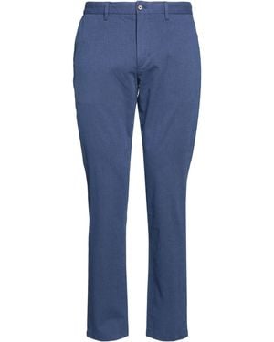 Tommy Hilfiger Trousers Cotton, Elastane - Blue