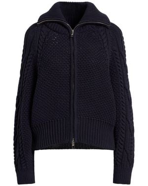 BOSS Cardigan Cotton, Virgin Wool - Blue
