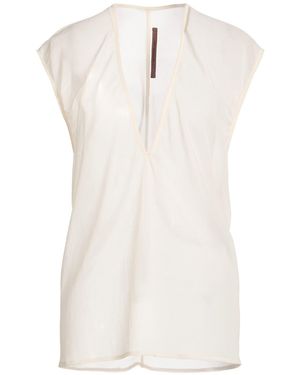 Rick Owens Top Polyester - White