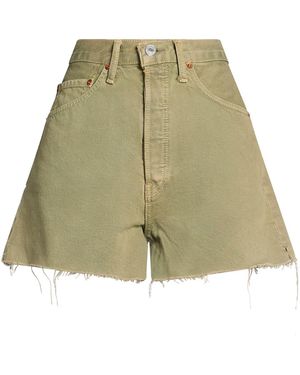 RE/DONE Denim Shorts Cotton - Green
