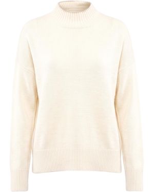 Eleventy Turtleneck Cashmere - White