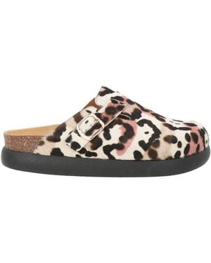 Scholl Ivory Mules & Clogs Leather - White