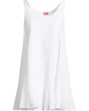 KENZO Mini Dress Cotton, Polyester - White