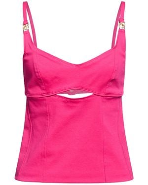 EUREKA by BABYLON Fuchsia Top Viscose, Nylon, Elastane - Pink