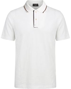 Paul & Shark Polo Shirt Cotton, Lyocell - White