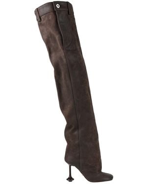 Loewe Dark Boot Leather - Brown
