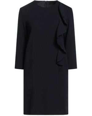 Antonelli Midnight Mini Dress Virgin Wool - Black