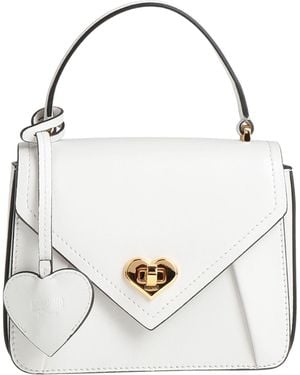 Moschino Couture -- Handbag Leather - White