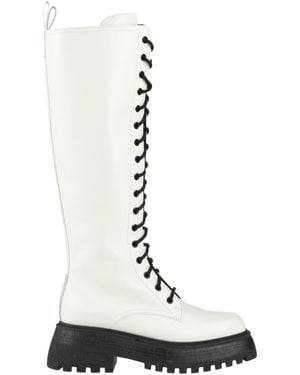 3Juin Boot Leather - White