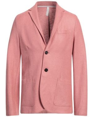 Harris Wharf London Blazer Linen, Cotton - Pink
